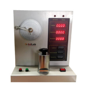 Crease Recovery Tester